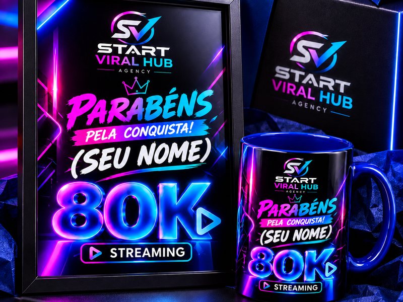 Placa e caneca dos 80K